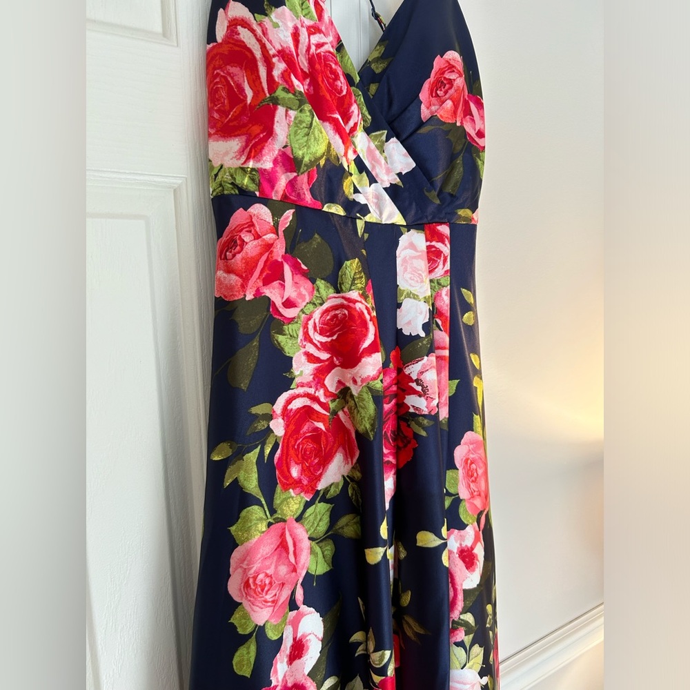 Sequin Hearts Formal Floral Dress Size 1 - Picture 3 of 5